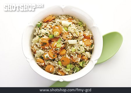 
                Vegetarisch, Reissalat                   