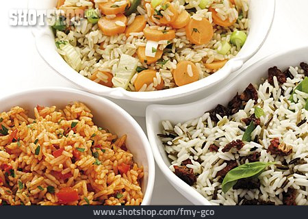 
                Reisgericht, Vegetarisch                   