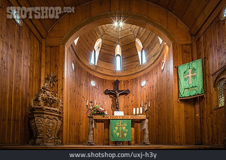 
                Altar, Stabkirche Wang                   