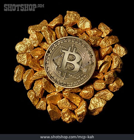 
                Gold, Wert, Bitcoin                   