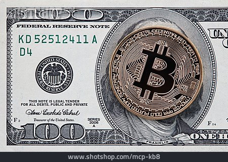 
                Dollar, Auswechseln, Bitcoin                   