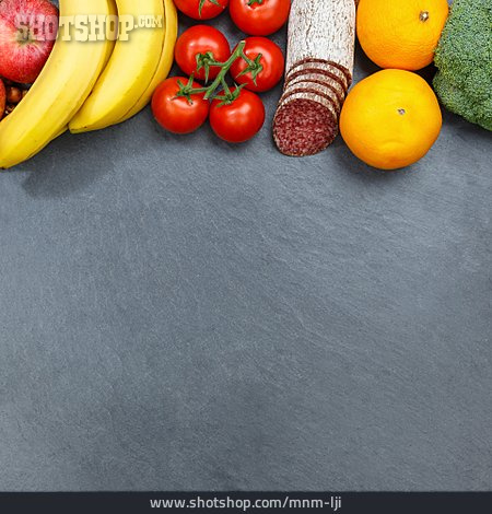 
                Obst, Gemüse, Wurst                   