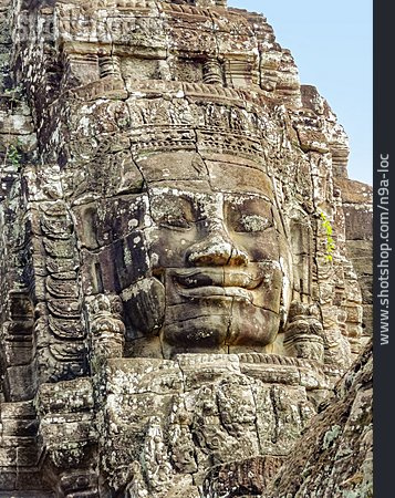 
                Bayon, Angkor Thom, Gesichtertürme                   
