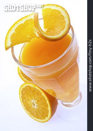 
                Eisgekühlt, Orangensaft                   