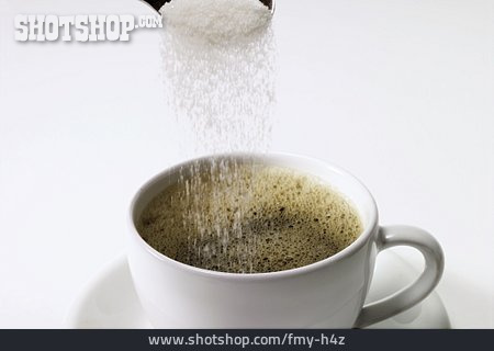 
                Kaffee, Kristallzucker                   