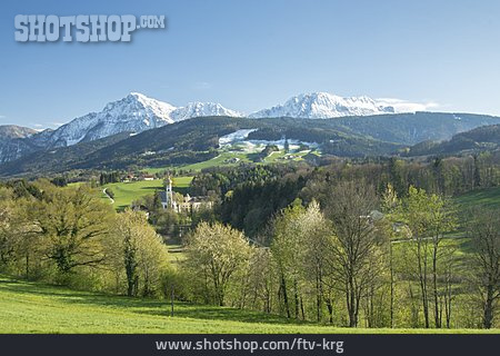 
                Berchtesgadener Land, Voralpenland, Kloster Höglwörth                   