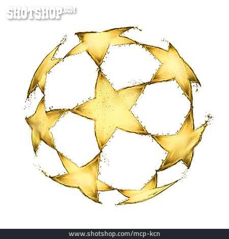 
                Fußball, Gold, Sterne                   