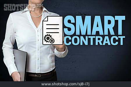 
                Vertrag, Smart Contract                   