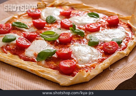 
                Pizza, Filoteig, Low Carb                   