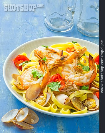 
                Meeresfrüchte, Mittelmeerküche, Pasta                   