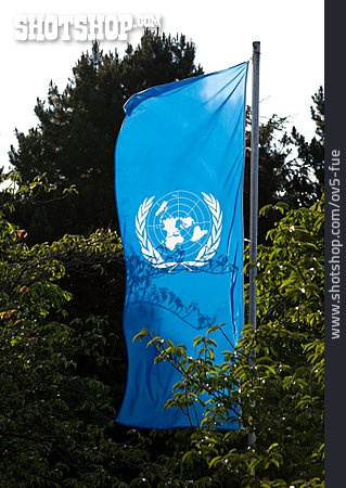 
                Flagge, Uno, Vereinte Nationen                   
