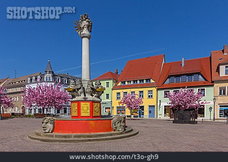 
                Altmarkt, Oschatz, Altmarktbrunnen                   