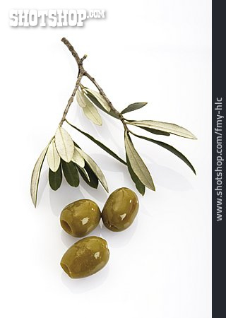 
                Olivenzweig, Olive, Grüne Olive                   