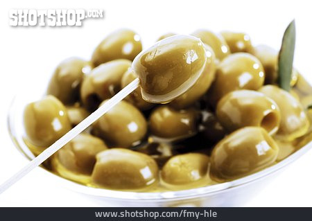 
                Olive, Eingelegt, Antipasti, Grüne Olive                   