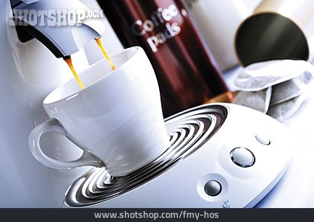 
                Kaffeemaschine, Espressomaschine, Kaffeepads                   