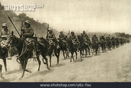 
                Erster Weltkrieg, Kavallerie, Ulanen                   