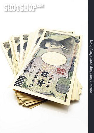 
                Geldschein, Yen                   