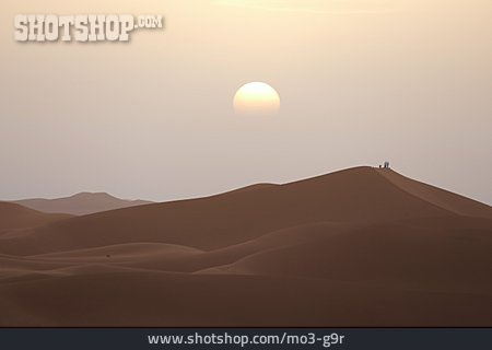 
                Sonnenuntergang, Wüste                   