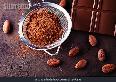 
                Schokolade, Kakaopulver, Kakaobohne                   