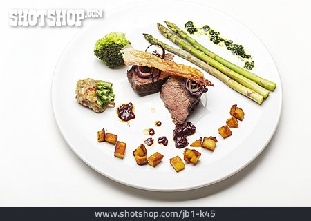 
                Gourmet, Abendessen, Porterhouse-steak                   