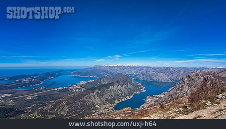 
                Montenegro, Bucht Von Kotor, Lovćen-nationalpark                   