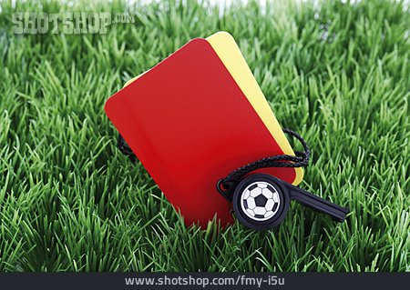 
                Fußball, Rote Karte, Gelbe Karte                   