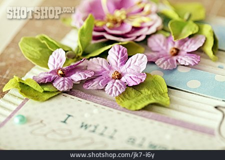 
                Gestaltung, Blumendekoration, Scrapbook                   