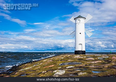 
                Leuchtturm, Ostseeküste, Swinemünde                   