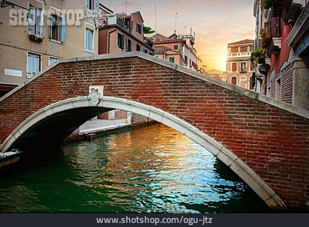 
                Brücke, Kanal, Venedig                   