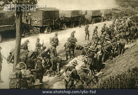 
                Frankreich, Erster Weltkrieg, Britische Soldaten                   