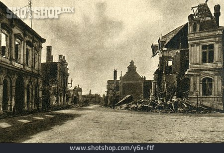 
                Erster Weltkrieg, Justizpalast, Chauny                   