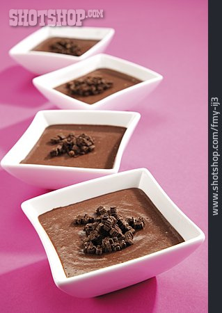 
                Schokoladenpudding, Schokoladencreme, Mousse Au Chocolat                   