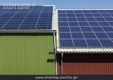 
                Solarzelle, Photovoltaikanlage, Solardach                   