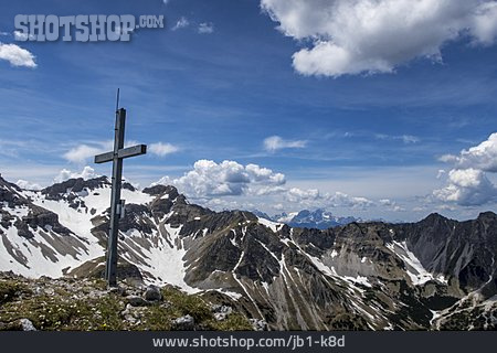 
                Gipfelkreuz, Karwendelgebirge                   