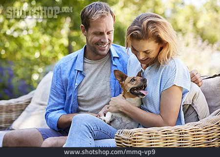 
                Paar, Liebevoll, Jack Russel Terrier                   
