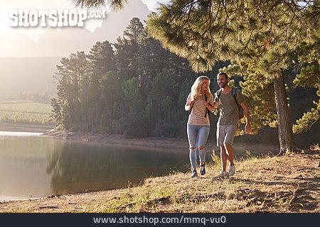 
                Couple, Relaxing, Hiking, Excursion                   