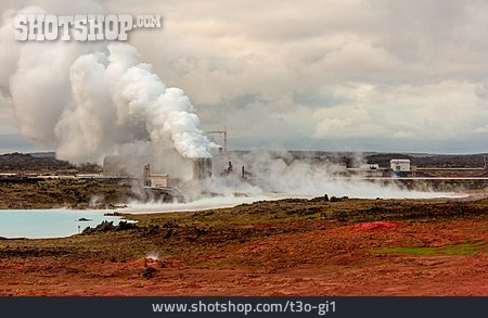 
                Reykjanes-kraftwerk, Geothermale Energie                   