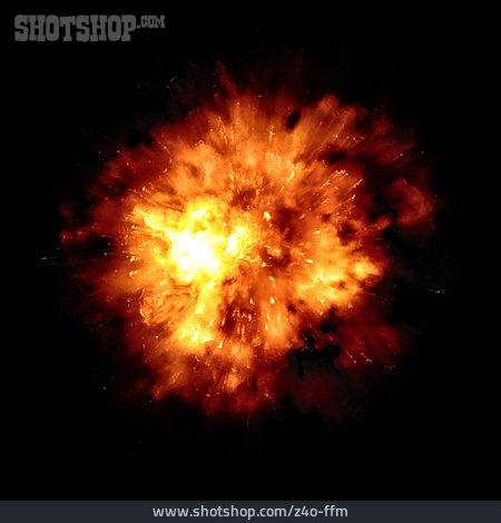 
                Feuerball, Explosion, Flammen                   