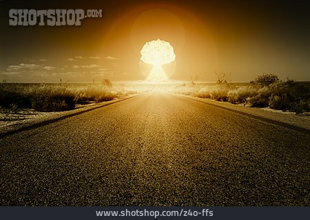 
                Explosion, Atombombe, Atompilz                   