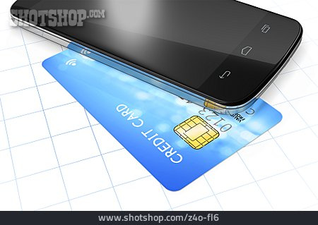 
                Kreditkarte, Smartphone                   