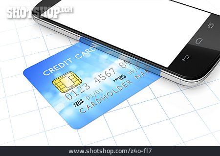 
                Kreditkarte, Online, Smartphone, E-commerce                   
