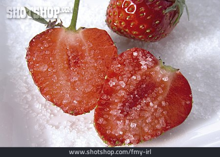 
                Erdbeere, Gezuckert                   
