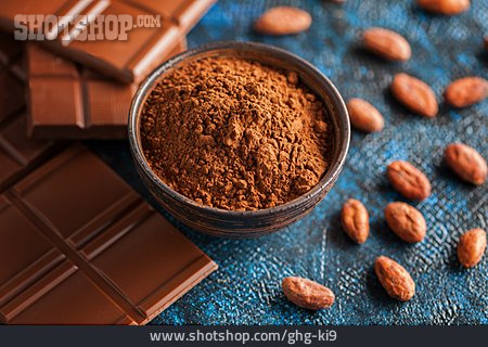 
                Schokolade, Kakaopulver, Kakaobohne                   