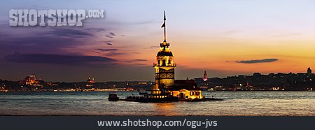 
                Bosporus, Istanbul, Leanderturm                   