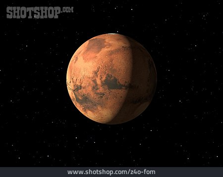 
                Weltall, Astronomie, Planet, Mars                   