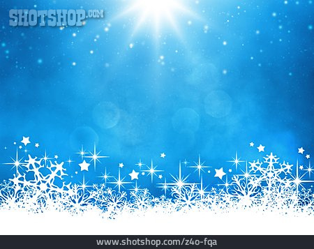
                Textfreiraum, Schneeflocken, Weihnachtskarte                   