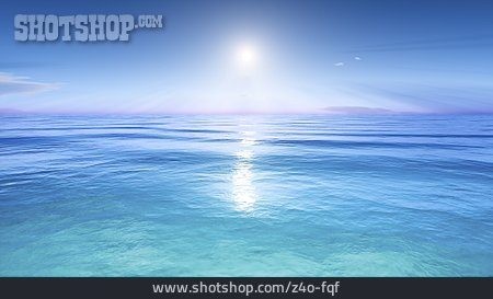 
                Sonnenlicht, Meer                   