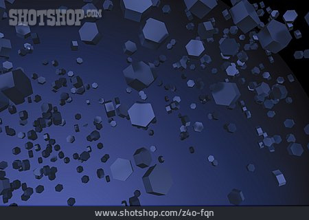 
                Sechseck, Hexagon, Molekül                   