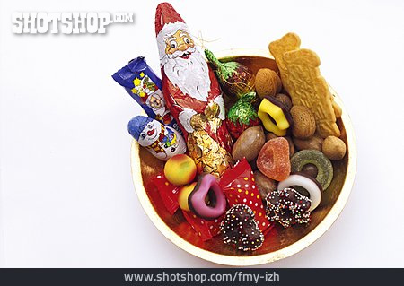 
                Süßigkeiten, Weihnachtsteller                   