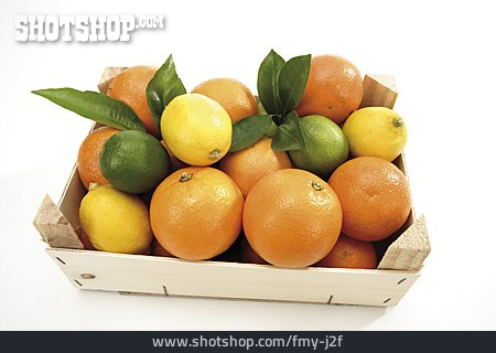 
                Obstkiste, Apfelsine, Zitrusfrüchte                   